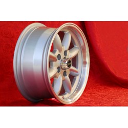 1 wheel Minilite 7x15 5x114.3 Ford Mustang V8 -1973 Falcon V8 Fairlane Torino Thunderbird Galaxie LTD silver/diamond cut