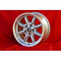 1 wheel Minilite 7x15 5x114.3 Ford Mustang V8 -1973 Falcon V8 Fairlane Torino Thunderbird Galaxie LTD silver/diamond cut