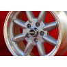 1 wheel Minilite 7x15 5x114.3 Ford Mustang V8 -1973 Falcon V8 Fairlane Torino Thunderbird Galaxie LTD silver/diamond cut