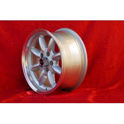 1 wheel Minilite 7x15 5x114.3 Ford Mustang V8 -1973 Falcon V8 Fairlane Torino Thunderbird Galaxie LTD silver/diamond cut