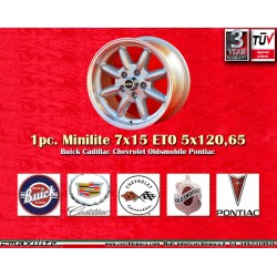 1 wheel Minilite 7x15...