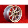 1 wheel Minilite 7x15 5x120.65 Chevrolet Camaro Nova Chevelle El Camino BelAir Caprice Impala Corvette silver/diamond cu