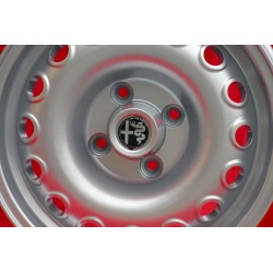 1 cerchio Campagnolo 6.5x15 4x108 Alfa Romeo 105 Coupe Spider GT GTA GTC Montreal silver