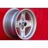 4 jantes Campagnolo 8x13 4x108 Alfa Romeo Ford Alfa Romeo 105 GT GTA GTC Ford Escort Mk1 2 Capri Cortina Taunus TC silve