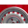 1 wheel Campagnolo 6.5x15 4x108 Alfa Romeo 105 Coupe Spider GT GTA GTC Montreal silver