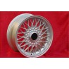 1 cerchio BBS 7x15 5x120 BMW M3 E30 serie 5 E12 E28 E34 serie 6 E24 serie 7 E23 E32 E3 E9 silver