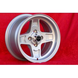 4 Felgen Campagnolo 8x13 4x108 Alfa Romeo Ford Alfa Romeo 105 GT GTA GTC Ford Escort Mk1 2 Capri Cortina Taunus TC silve