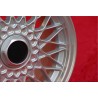 1 cerchio BBS 7x15 5x120 BMW M3 E30 serie 5 E12 E28 E34 serie 6 E24 serie 7 E23 E32 E3 E9 silver