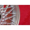 1 wheel BBS 7x15 5x120 BMW M3 E30 serie 5 E12 E28 E34 serie 6 E24 serie 7 E23 E32 E3 E9 silver