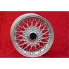 1 Felge BBS 7x15 5x120 BMW M3 E30 serie 5 E12 E28 E34 serie 6 E24 serie 7 E23 E32 E3 E9 silver