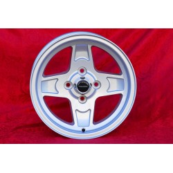 4 jantes Campagnolo 8x13 4x98 Fiat Lancia Autobianchi 124 Abarth Berlina Coupe Spider 125 127 128 131 X19 A112 Beta Mont