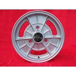 1 Felge Alpine 5x13 3x130 Renault R4 R5 R6 silver