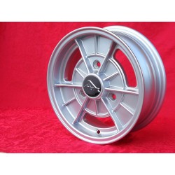 1 cerchio Alpine 5x13 3x130 Renault R4 R5 R6 silver