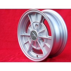 1 cerchio Alpine 5x13 3x130 Renault R4 R5 R6 silver