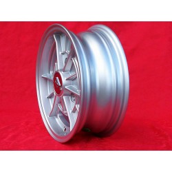 1 wheel Alpine 5x13 3x130 Renault R4 R5 R6 silver