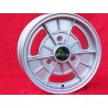 1 cerchio Alpine 5x13 3x130 Renault R4 R5 R6 silver