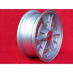 1 cerchio Alpine 5x13 3x130 Renault R4 R5 R6 silver