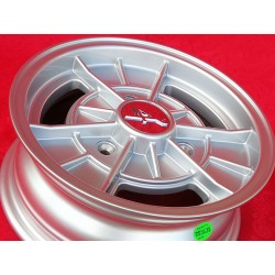 1 wheel Alpine 5x13 3x130 Renault R4 R5 R6 silver