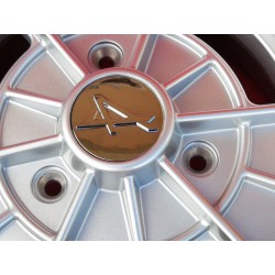 1 wheel Alpine 5x13 3x130 Renault R4 R5 R6 silver