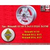 1 jante Alpine 5.5x13 3x150 Renault R12 R15 R16 R17 silver