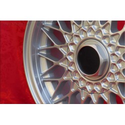 1 jante BBS 7x15 5x120 BMW M3 E30 serie 5 E12 E28 E34 serie 6 E24 serie 7 E23 E32 E3 E9 silver