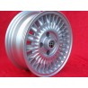 1 cerchio Millerighe 6x14 4x108 Alfa Romeo Giulia 105 Berlina Coupe Spider GT GTA GTC silver