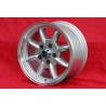 1 wheel Minilite 8x15 5x114.3 Ford Mustang V8 -1973 Falcon V8 Fairlane Torino Thunderbird Galaxie LTD silver/diamond cut