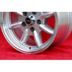 1 wheel Minilite 8x15 5x114.3 Ford Mustang V8 -1973 Falcon V8 Fairlane Torino Thunderbird Galaxie LTD silver/diamond cut