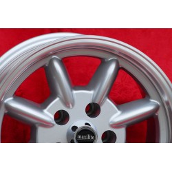 1 wheel Minilite 8x15 5x114.3 Ford Mustang V8 -1973 Falcon V8 Fairlane Torino Thunderbird Galaxie LTD silver/diamond cut