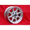 1 wheel Minilite 8x15 5x114.3 Ford Mustang V8 -1973 Falcon V8 Fairlane Torino Thunderbird Galaxie LTD silver/diamond cut