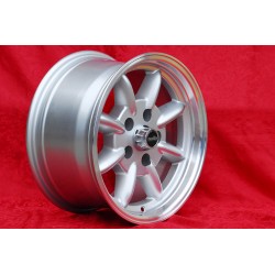 1 wheel Minilite 8x15 5x114.3 Ford Mustang V8 -1973 Falcon V8 Fairlane Torino Thunderbird Galaxie LTD silver/diamond cut