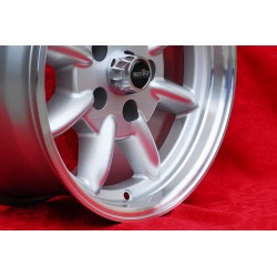 1 wheel Minilite 8x15 5x114.3 Ford Mustang V8 -1973 Falcon V8 Fairlane Torino Thunderbird Galaxie LTD silver/diamond cut