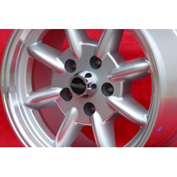 1 wheel Minilite 8x15 5x120.65 Chevrolet Camaro Nova Chevelle El Camino BelAir Caprice Impala Corvette silver/diamond cu