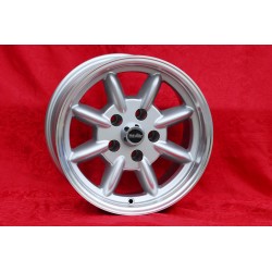 1 wheel Minilite 8x15 5x120.65 Chevrolet Camaro Nova Chevelle El Camino BelAir Caprice Impala Corvette silver/diamond cu