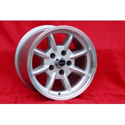 1 wheel Minilite 9x15 5x114.3 Ford Mustang V8 -1973 Falcon V8 Fairlane Torino Thunderbird Galaxie LTD silver/diamond cut