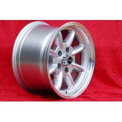 1 wheel Minilite 9x15 5x114.3 Ford Mustang V8 -1973 Falcon V8 Fairlane Torino Thunderbird Galaxie LTD silver/diamond cut