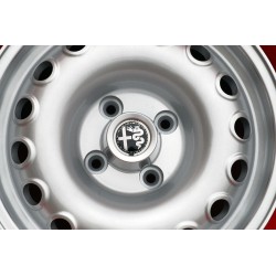 1 cerchio Campagnolo 6.5x15 4x108 Alfa Romeo 105 Coupe Spider GT GTA GTC Montreal silver