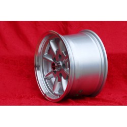 1 wheel Minilite 9x15 5x120.65 Chevrolet Camaro Nova Chevelle El Camino BelAir Caprice Impala Corvette silver/diamond cu