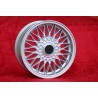 1 cerchio BBS 7x16 4x100 BMW Volkswagen Opel Mazda Audi serie 3 E21 E30 Kadett Manta Ascona MX-5 MX5 Golf Passat silver