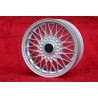 1 cerchio BBS 7x16 4x100 BMW Volkswagen Opel Mazda Audi serie 3 E21 E30 Kadett Manta Ascona MX-5 MX5 Golf Passat silver