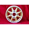 1 cerchio MTX 5.5x13 4x130 Skoda MB1000 MB1100 105 110 120 130 gold/diamond cut