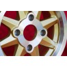 1 cerchio MTX 5.5x13 4x130 Skoda MB1000 MB1100 105 110 120 130 gold/diamond cut