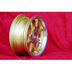 1 cerchio MTX 5.5x13 4x130 Skoda MB1000 MB1100 105 110 120 130 gold/diamond cut