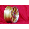 1 cerchio MTX 5.5x13 4x130 Skoda MB1000 MB1100 105 110 120 130 gold/diamond cut