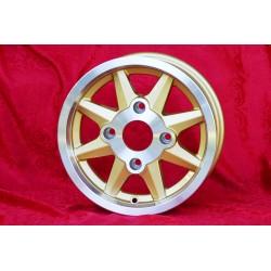 1 cerchio MTX 5.5x13 4x130 Skoda MB1000 MB1100 105 110 120 130 gold/diamond cut