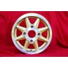 1 cerchio MTX 5.5x13 4x130 Skoda MB1000 MB1100 105 110 120 130 gold/diamond cut