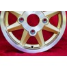 1 Felge MTX 5.5x13 4x130 Skoda MB1000 MB1100 105 110 120 130 gold/diamond cut