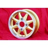 1 cerchio MTX 5.5x13 4x130 Skoda MB1000 MB1100 105 110 120 130 gold/diamond cut