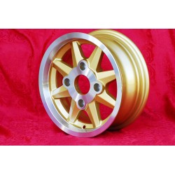 1 cerchio MTX 5.5x13 4x130 Skoda MB1000 MB1100 105 110 120 130 gold/diamond cut