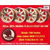 4 cerchi MTX 5.5x13 4x130 Skoda MB1000 MB1100 105 110 120 130 gold/diamond cut